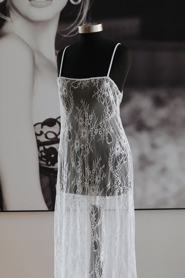 Lace Slip Maxi Dress